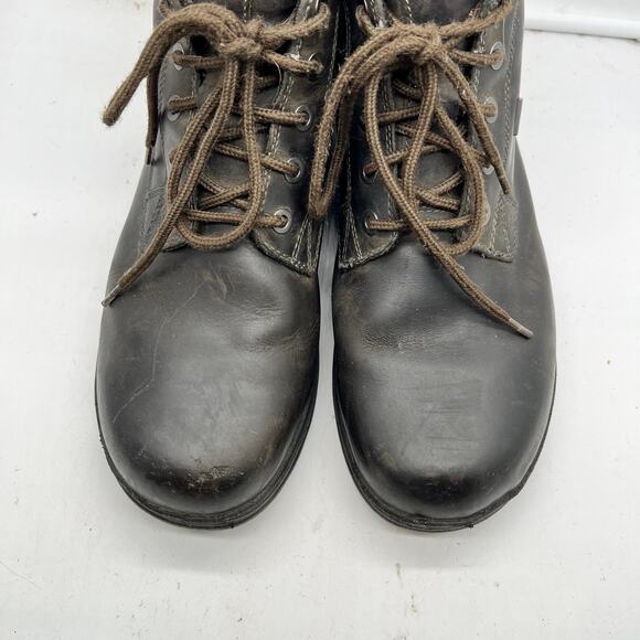 Abeo 24/7 RANGER Boots Mens 11.5 Ankle Brown Leather Work Boot Waterproof - Picture 7 of 14